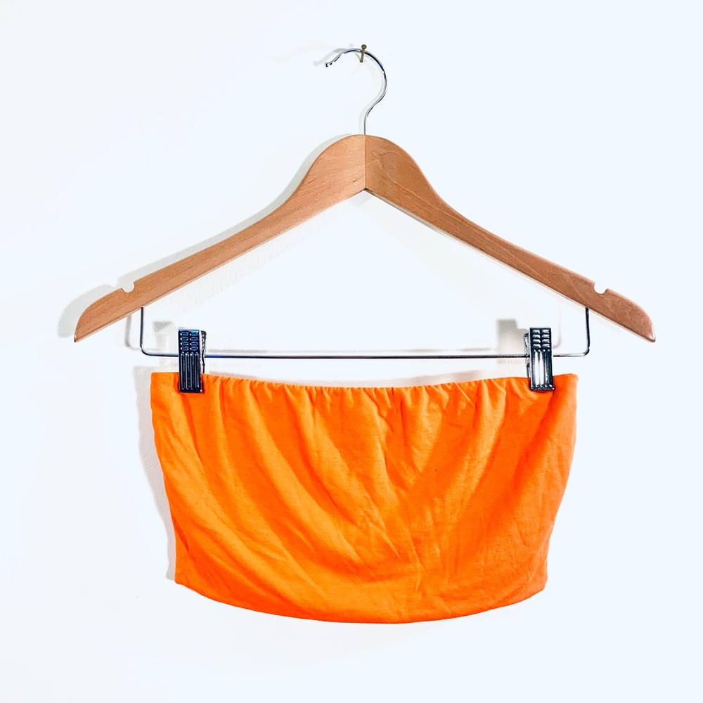 NEW Better Be Slub Knit Bandeau Top